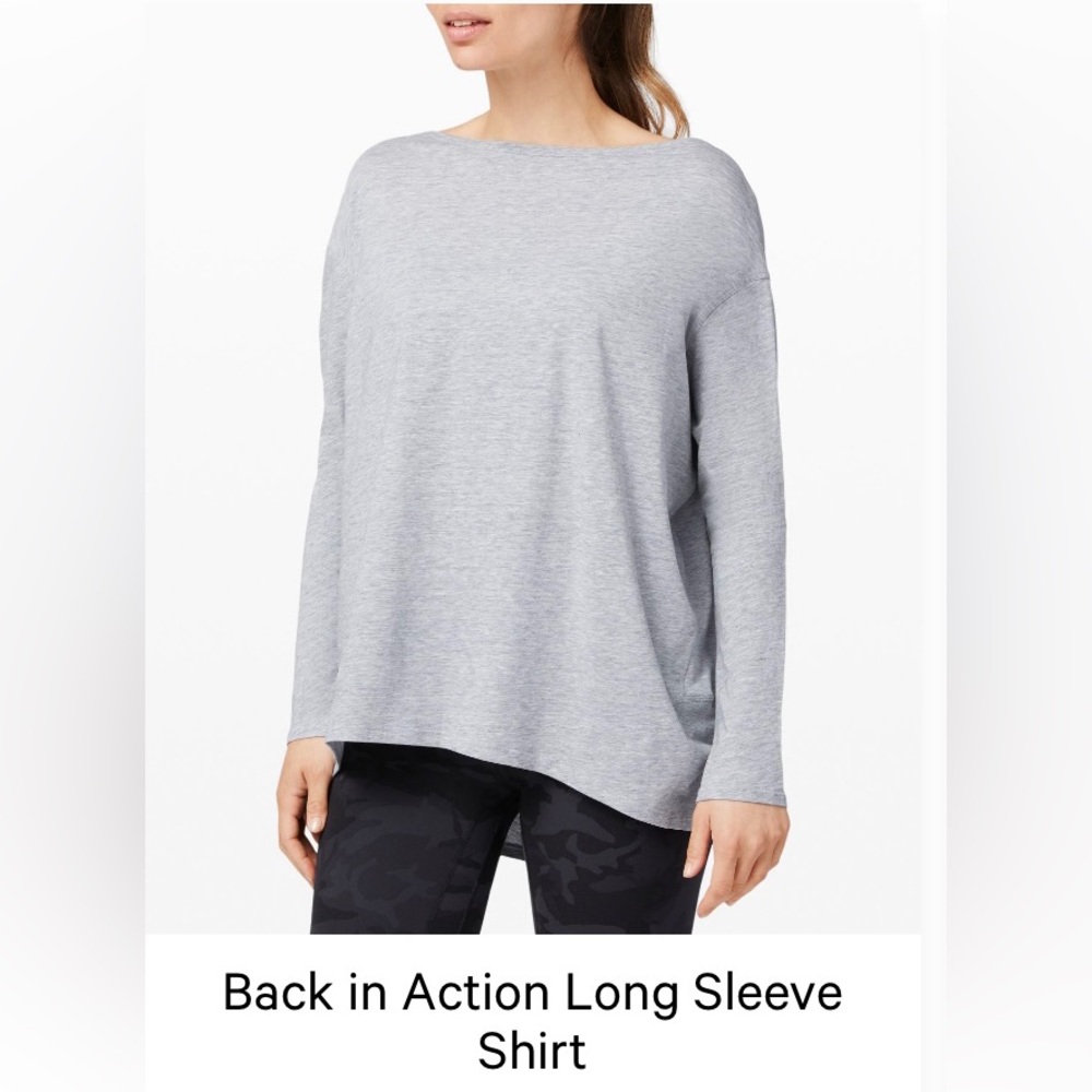Back in Action Long Sleeve Lululemon